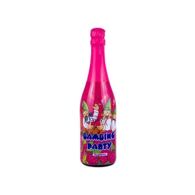 ДЕТСКОЕ ШАМПАНСКОЕ С МАЛИНА ВКУСОМ BAMBINO PARTY 750ML