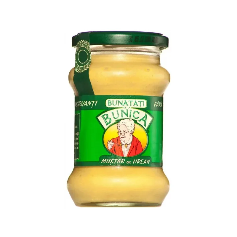 ГОРЧИЦА С ХРЕНОМ 270g