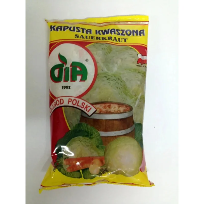 КВАШЕНАЯ КАПУСТА С МОРКОВЬЮ (0,5KG)