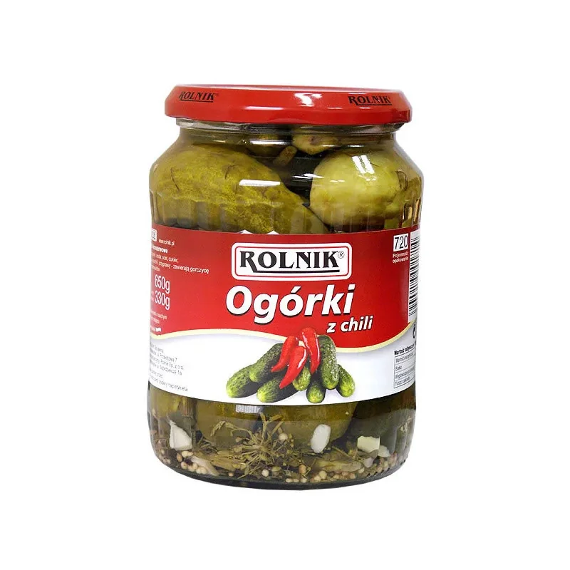 OGORKI Z CHILI (720ML)