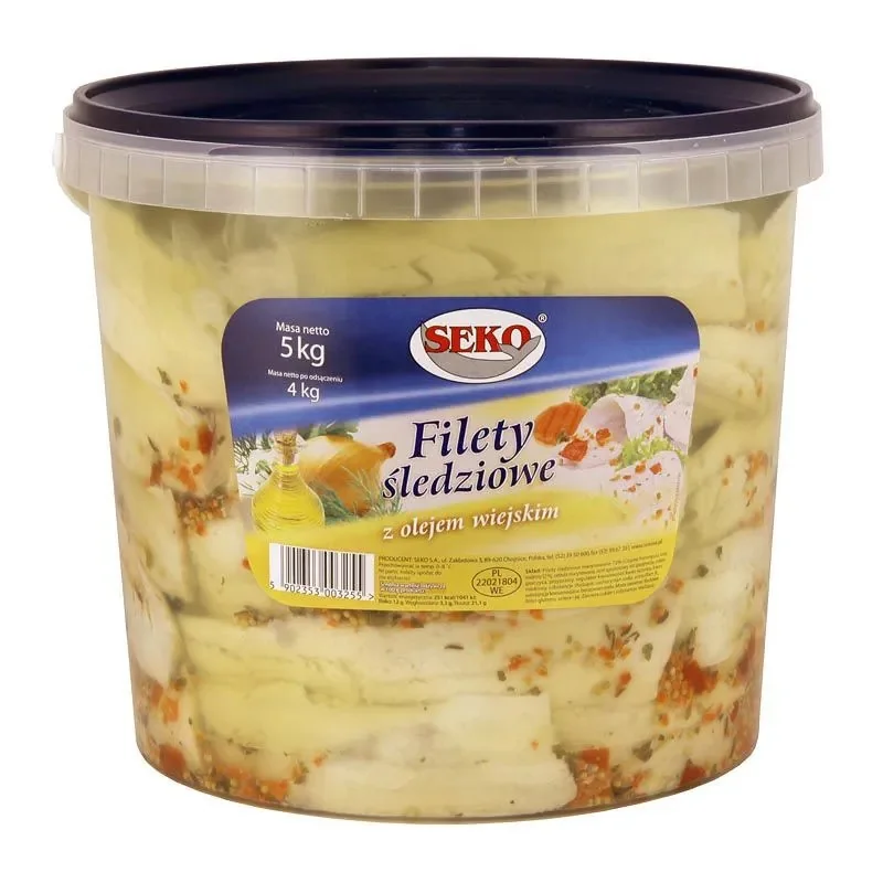 FILETY SL. Z OLEJEM WIEJSKIM 4 KG
