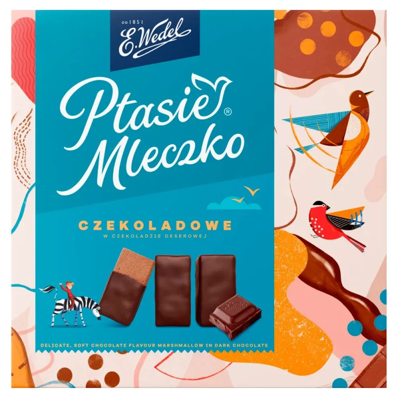 ПТИЧЬЕ МОЛОКО ШОКОЛАДНОЕ 340GR