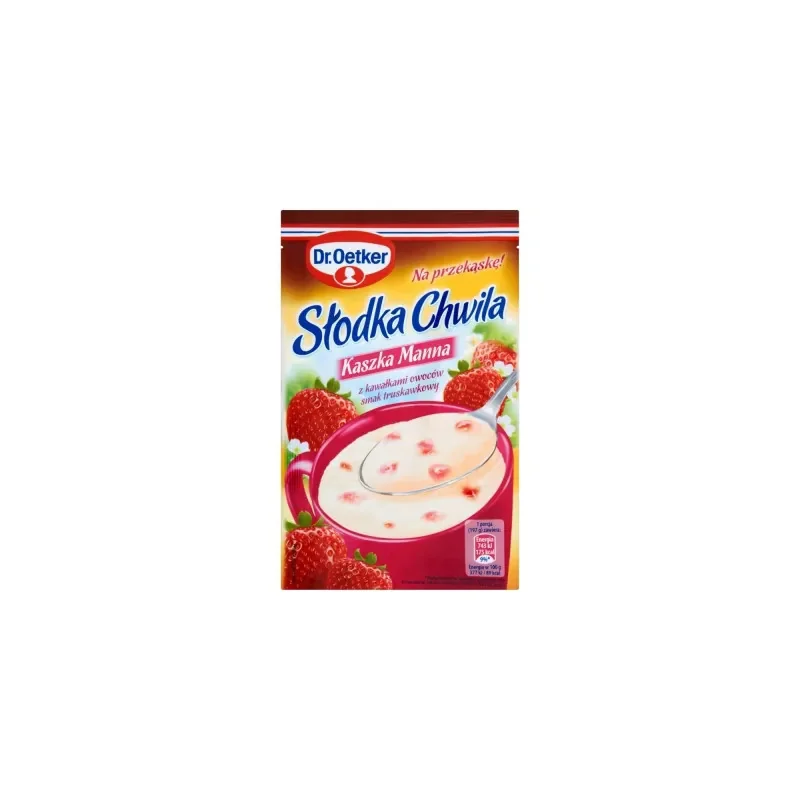 KASZKA MANNA TRUSKAWKOWA SLODKA CHWILA 47,5 GR