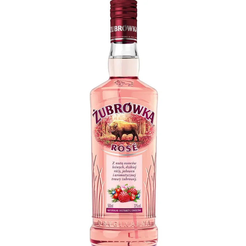 ZUBROWKA ROSE 0.5L