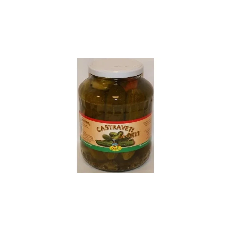 ОГУРЦЫ КОНСЕР-ВИРОВАННЫЕ 1600GR