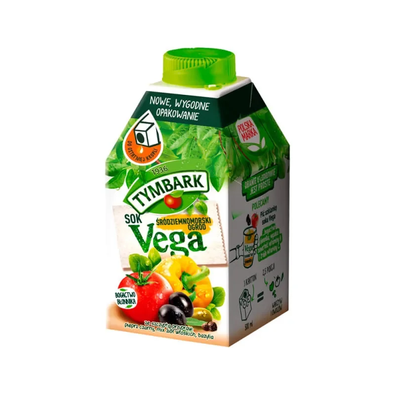 SOK VEGA Z WARZYW I OWOCOW 0.5L
