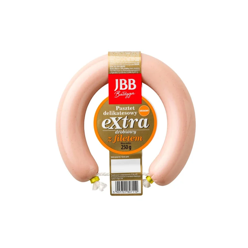 PASZTET DELIKATESOWY EXTRA Z SZYNKA 250GR