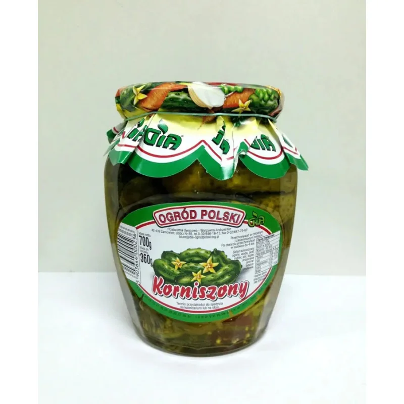 ОГУРЦЫ МАРИНОВАНЫЕ (720ML)