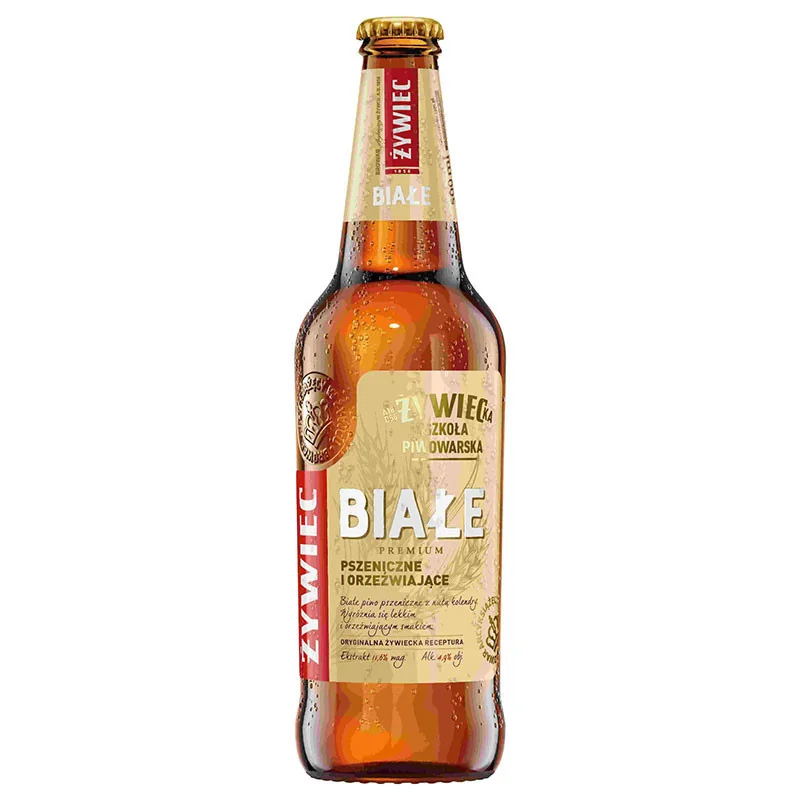 ZYWIEC SZKOLA PIWOWARSKA BIALE 0.5L