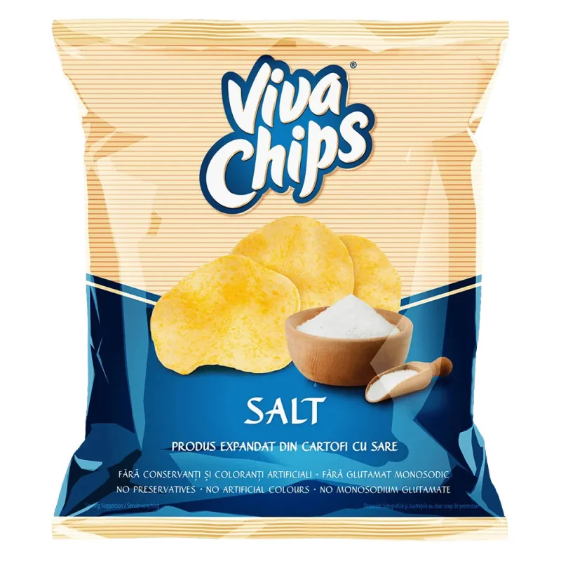 CHIPSY Z SOLA 100GR VIVA