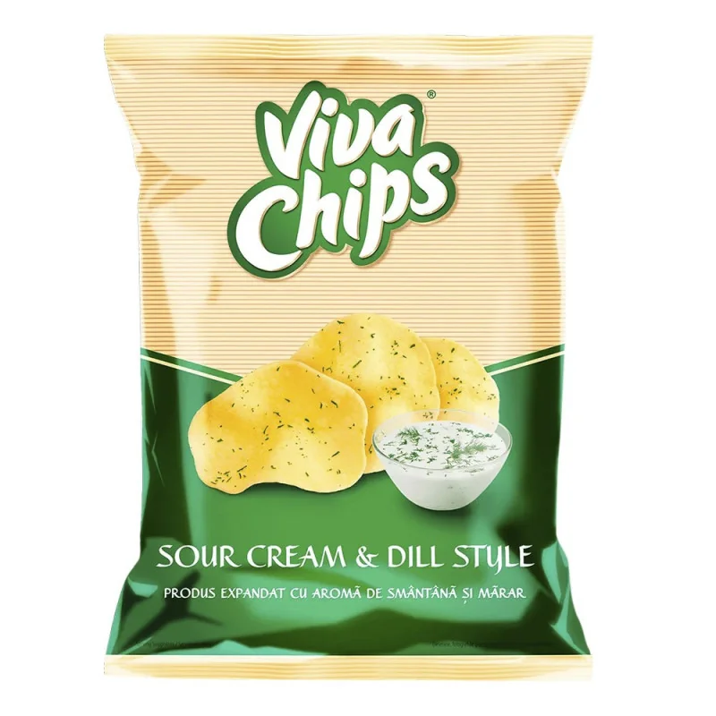 ΠΑΤΑΤΟCHIPS ΜΕ ΚΡΕΜΑ ΚΑΛΑΚΤΟΣ & ΑΝΙΘΟ 100 GR VIVA