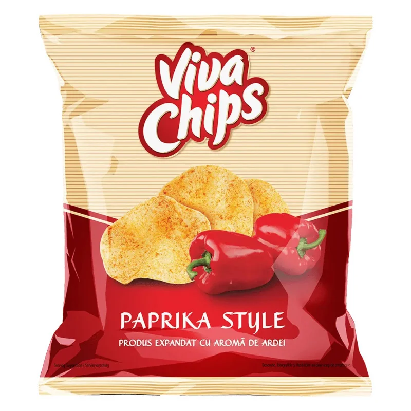 ΠΑΤΑΤΟCHIPS ΜΕ ΓΕΥΣΗ ΠΑΠΡΙΚΑ 100 GR