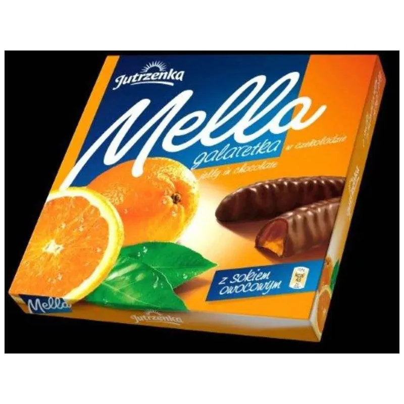 JELEU DE PORTOCALA CU GLAZURA DE CIOCO (190GR)