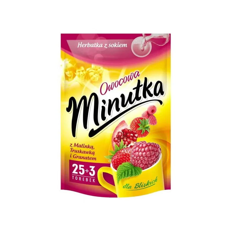 HERBATKA O SM MALINKI Z TRUSKAWKA I GRANATEM (64GR)