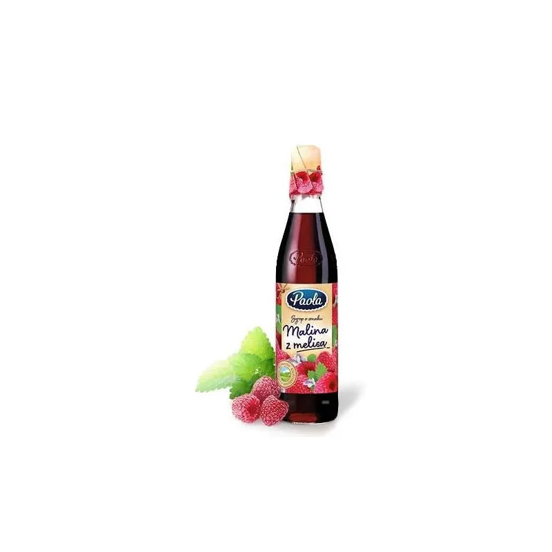 СИРОП МАЛИНОВЫЙ С МЕЛИССОЙ (430ML)