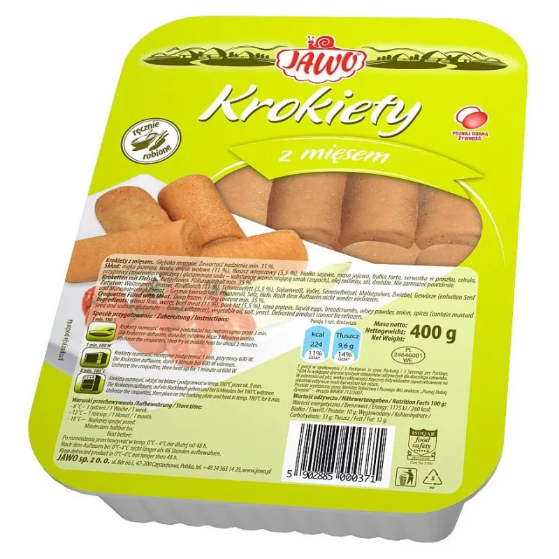 KROKIETY Z MIESEM 400g