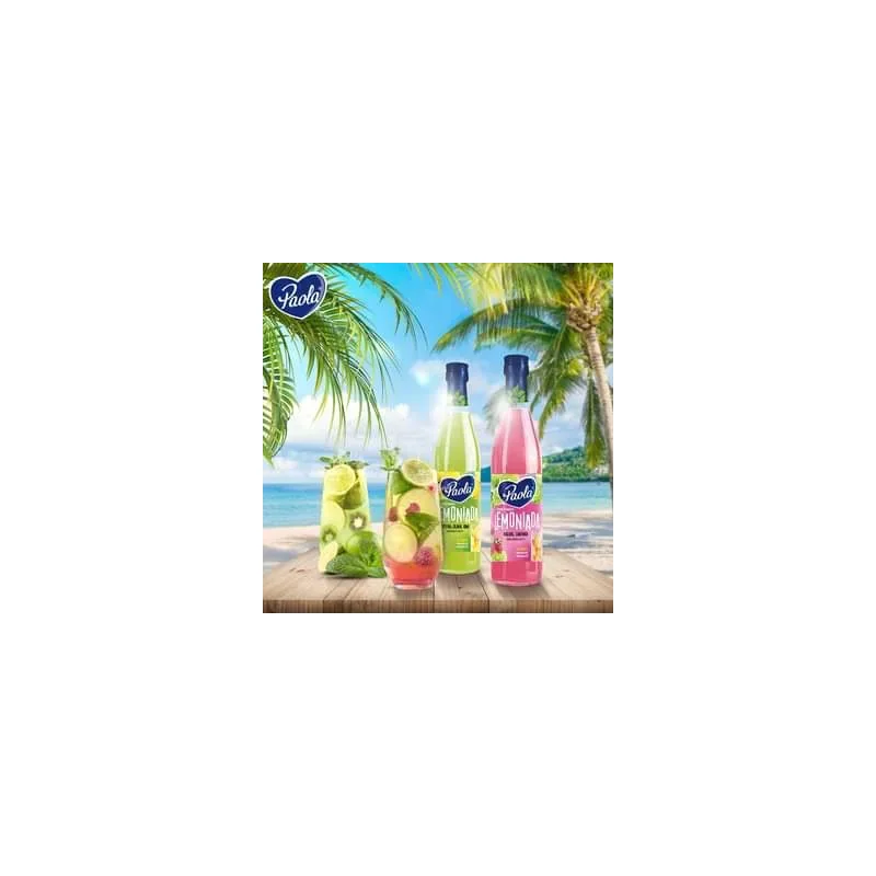 LEMONIADA 430ML( MALINA-LIMONKA & CYTRYNA, GUAVA-KIWI)