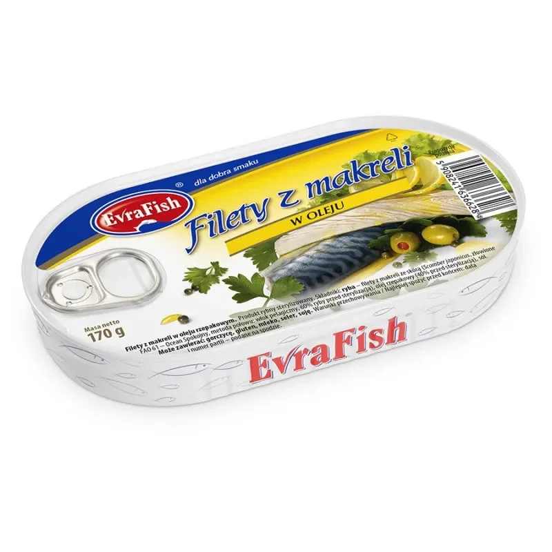 FILET MACROU IN ULEI 170GR