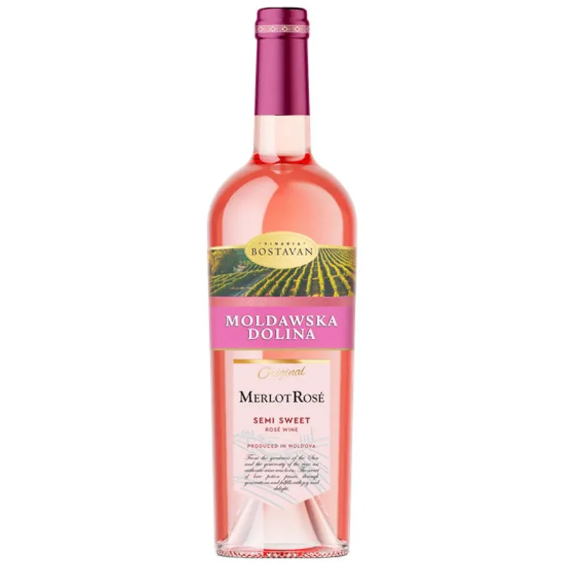WINO ROSE PÓŁWYTRAWNE 0.75L