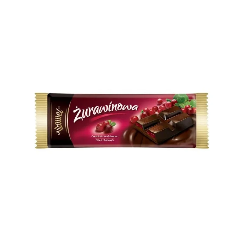 ШОКОЛАД С КЛЮКВЕННОЙ НАЧИНКОЙ 295g
