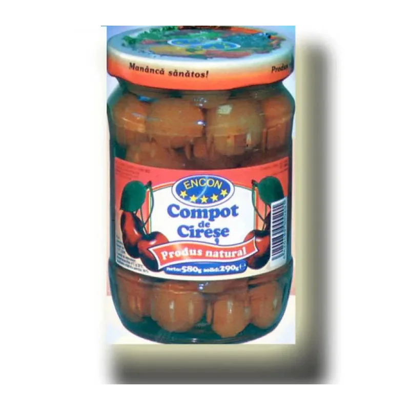 KOMPOT CZERESNIOWY 580G