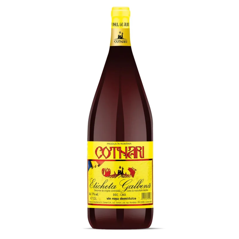 ΟΙΝΟΣ ΚΟΚΚΙΝΟΣ ΗΜΙΓΛΥΚΟΣ 1,5L