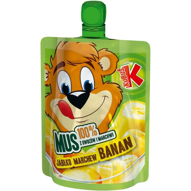 MUS JABLKO MARCHEW-BANAN 100G