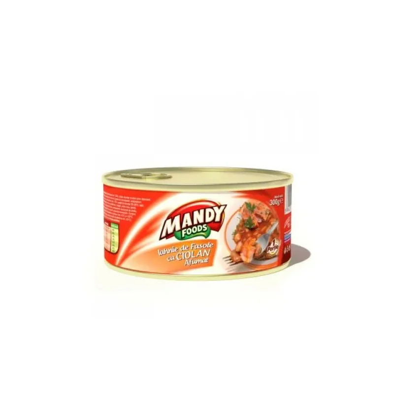 ΦΑΣΟΛΙΑ ΜΕ ΚΑΠΝΙΣΤΟ ΧΟΙΡΙΝΟ 300g